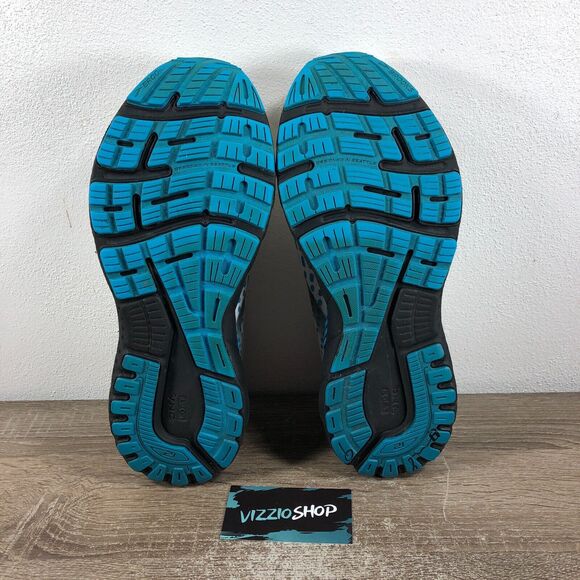 Brooks Adrenaline GTS 21 White Black Blue Running Men's 10 D Medium 1103491D190 - Picture 6 of 8